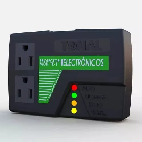 PROTECTOR DE VOLTAJE TE-1 P|ELECTRONICOS 120VAC MARCA TONAL