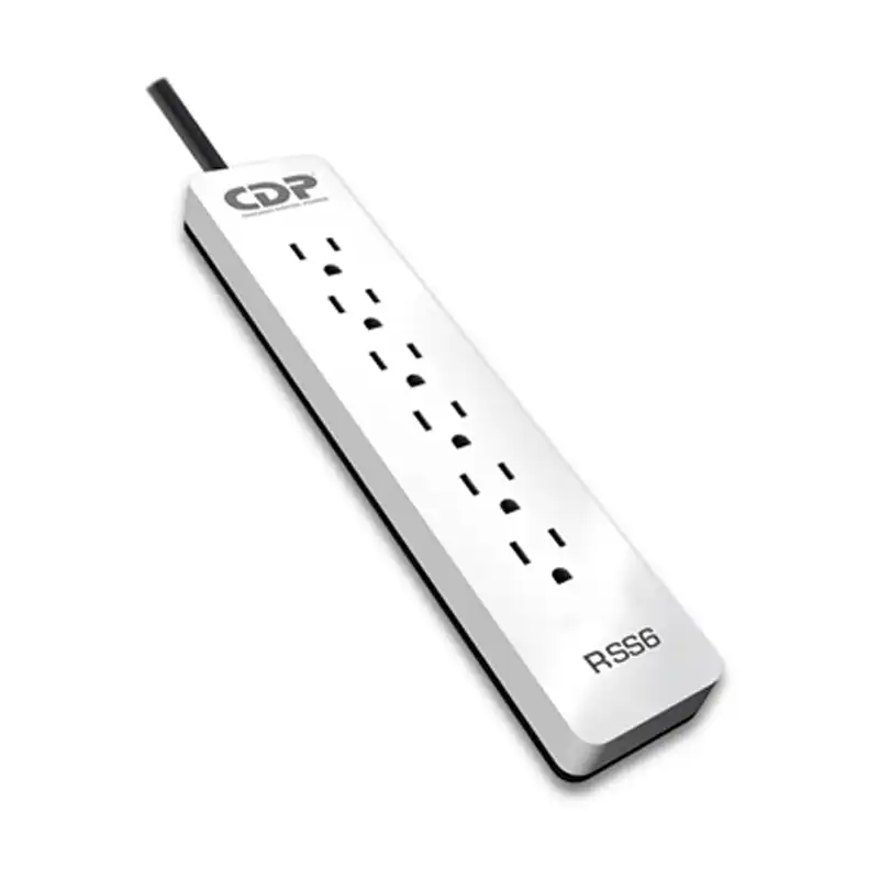REGLETA CDP R-SS6 1850W PROTECCION CONTRA PICOS Y SOBRECARGAS