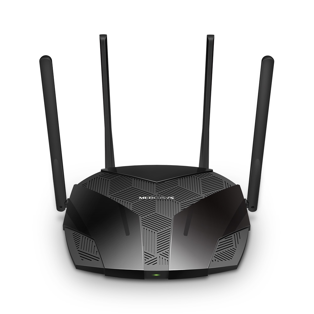 ROUTER MERCUSYS MR60X WIRELESS AX1500 WIFI 6 4 ANTENAS 5DBI GIGABIT
