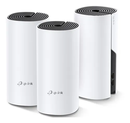 ROUTER TPLINK AC1200 DECO E4 WIFI-MESH EXTENSOR 2.4-5GHZ DOBLE BANDA WAN 3 PACK