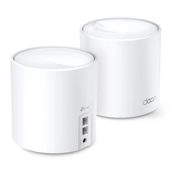 ROUTER TPLINK DECO AX1800 WHOLE HOME MESH WIFI SYSTEM DUALBAND WIFI 6 2 PACK DECO-X20-2P