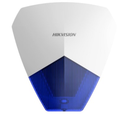 SIRENA ESTROBO HIKVISION CABLEADA DS-PS1-B | IDEAL PARA CUALQUIER PANEL DE ALARMA | AZUL
