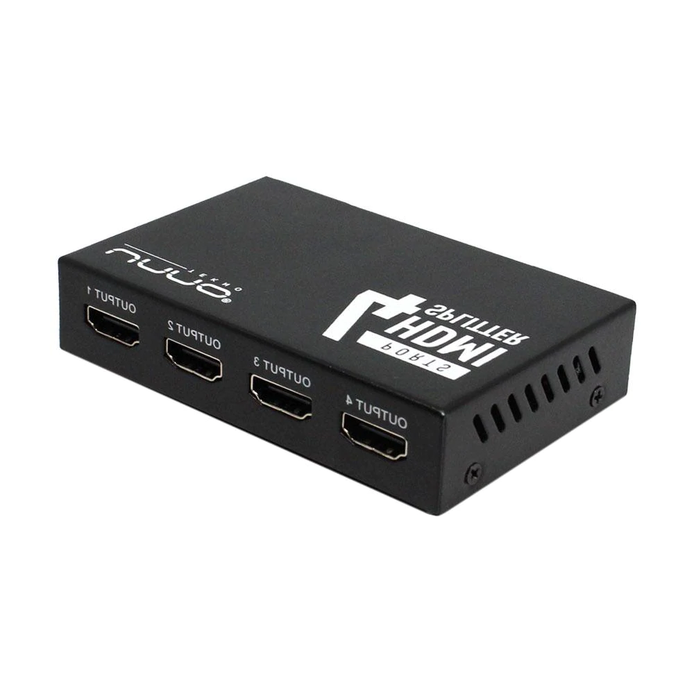 SPLITTER - SWITCH UNNO TEKNO HDMI 4K 4PTOS HB1205BK
