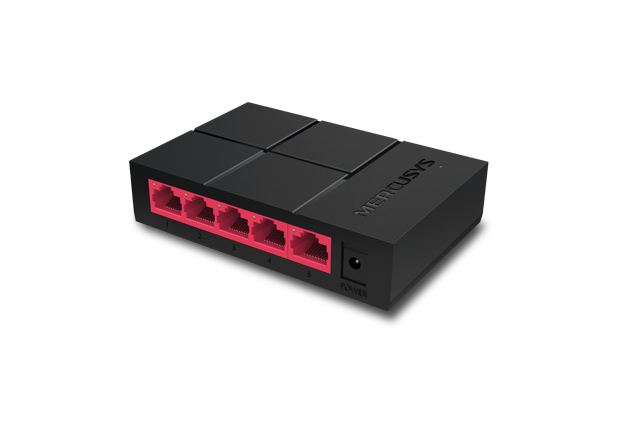 SWITCH MERCUSYS MS105G 5 PUERTOS RJ45 10|100|1000MBPS GIGABIT