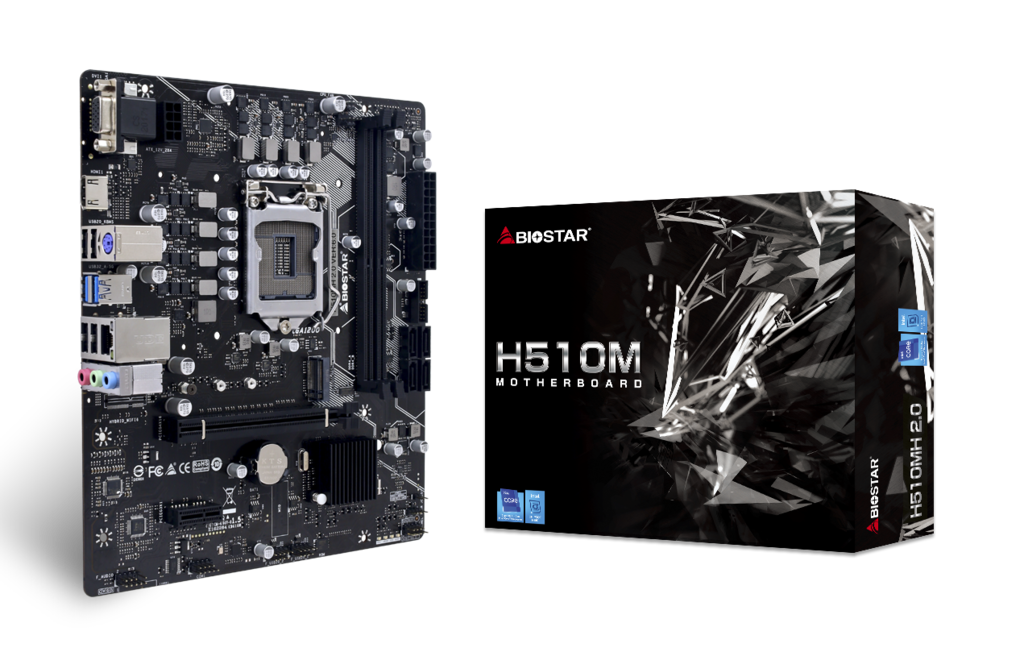 TARJETA MADRE BIOSTAR H510MHP 2.0 SOCKET 1200 2XDDR4 3200