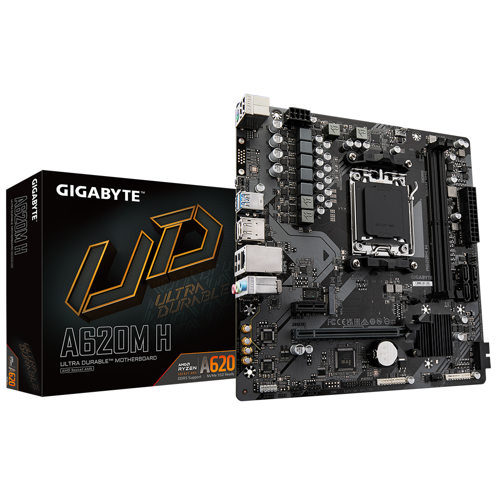 TARJETA MADRE GIGABYTE A620M-H SOCKET AM5 DDR5