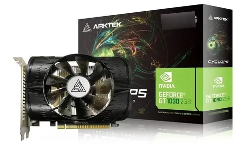 TARJETA VIDEO ARKTEK GAMING CYCLOPS GEFORCE GTX1030 4GB DDR5 64BIT HDMI|DVI