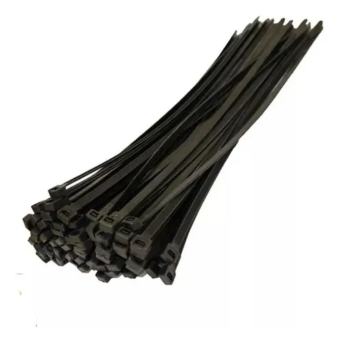 TIRRAP WIREPLUS 3.6 MM X 30CM NEGRO 100U