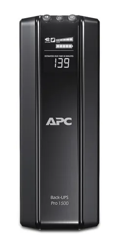 UPS APC BR1500G 1500VA 865W 120V AVR LCD USB RJ-45 10 TOMAS