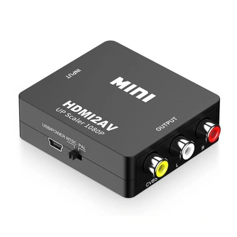 ADAPTADOR CONVERTIDOR SPIDERTEC HDMI A RCA (AV) 1080P SPI-A46