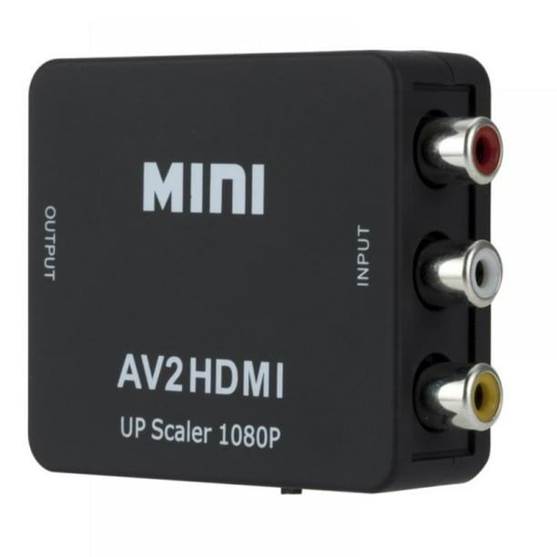 ADAPTADOR CONVERTIDOR SPIDERTEC RCA (AV) A HDMI 1080P SPI-A47