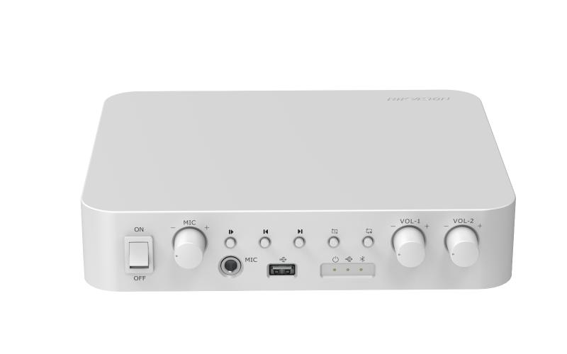 AMPLIFICADOR DE SONIDO HIKVISION DS-QAE0A60G1-VB ANALOGICO 60W USB BLUETOOTH