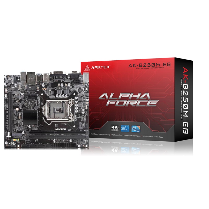 TARJETA MADRE ARKTEK AK-B250M PROC INTEL 6-7 GEN SOCK LGA