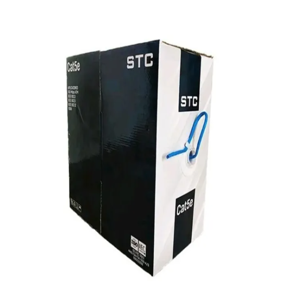 CABLE UTP STC CAT6 70|30 AZUL100MTS STC-CAT6-100B