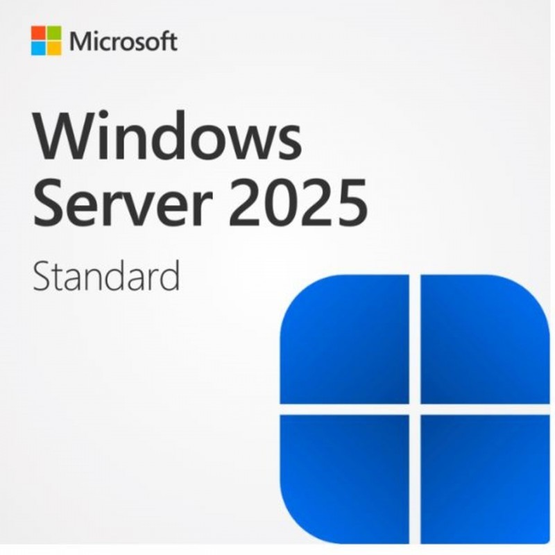 LICENCIA DIGITAL WINDOWS SERVER 2025 STANDARD LIFETIME RETAIL 1 FILE SERVER