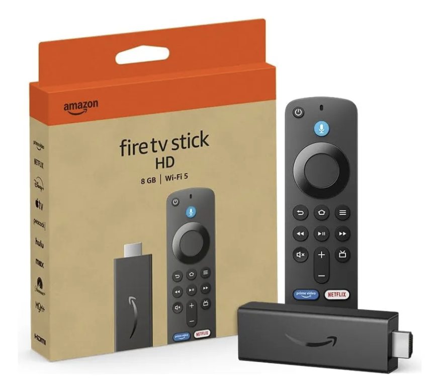 DISPOSITIVO STREAMING FHD AMAZON FIRE TV STICK HD 8GB WIFI 5 1080P HDMI ALEXA
