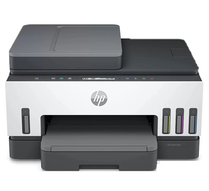 IMPRESORA HP SMART TANK 750 MULTIFUNCIONAL A COLOR | WIFI |LAN | USB | SMART APP | TODO EN UNO | 15PPM | TINTA CONTINUA | PANTALLA LCD | DUPLEX CON BANDEJA ALIMENTADORA 6UU47A