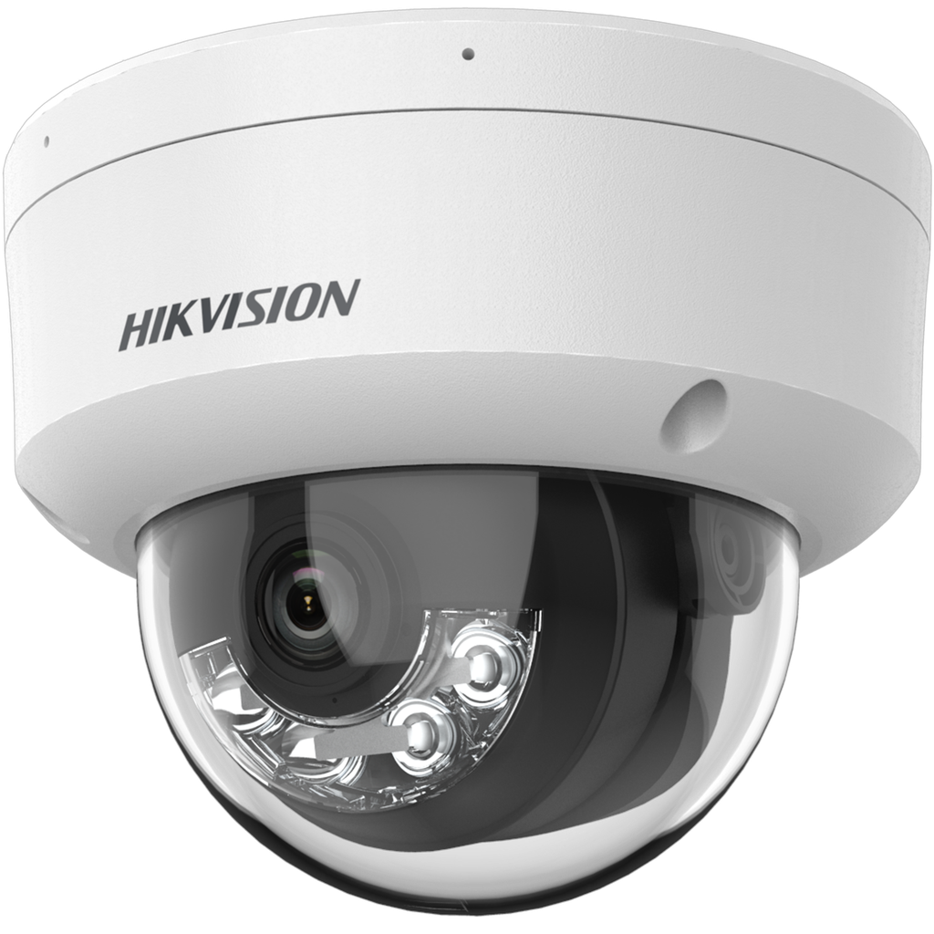 CAMARA DOMO IP HIKVISION 4MP | 2.8MM | DS-2CD1143G2-LIU | IR 30 MTS EXIR | EXTERIOR IP67 | ANTIVANDALICA K08 | POE | DWDR 120DB | LUZ DUAL | MICROFONO INTEGRADO