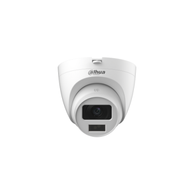 [DH-HAC-HDW1209CLQN-A-LED] CAMARA ANALOGICA || SERIE LITE || RESOLUCION 1080P || DOMO || LENTE FIJO || HOUSING PLASTICO || FULL COLOR || LUZ SUPLEMENTARIA || MICROFONO || FACIL INSTALACION "QUICK INSTALL" || IP67 || MARCA DAHUA