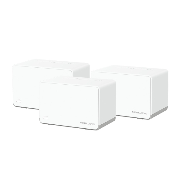 ROUTER MERCUSYS HALO H80X WIFI 6 MESH AX3000 DUALBAND 2.4GHZ | 5GHZ | GIGABIT 3 PACK
