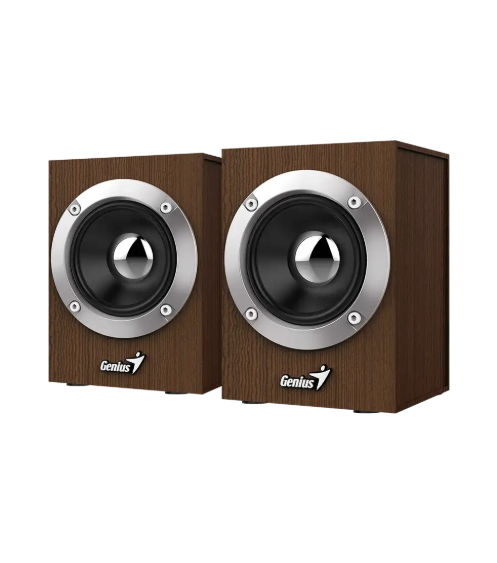 CORNETAS GENIUS SP-HF280 | 6W | 3.5MM | BLUETOOTH | CONTROL DE VOLUMEN | USB | MADERA