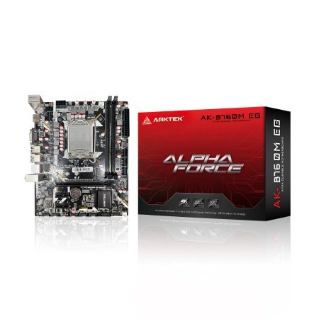 TARJETA MADRE ARKTEK B760M LGA1700 | 2XDDR4-3200 | 1XM.2 | 2X PCIE | AUDIO HD 7.1 | UHD 600 | 6X USB | HDMI - VGA - DP