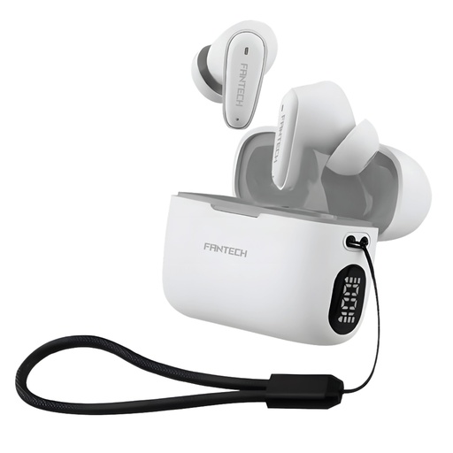 [204135] AUDIFONOS FANTECH WAVE 13 TW13 INALAMBRICOS BLANCO