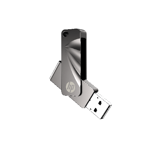 [201838] PENDRIVE FLASH DRIVE HP 256GB | USB 2.0 | HPFD762W-256