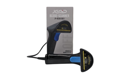 [201710] LECTOR DE CODIGO DE BARRA JEMIP JP-BC001B02C CABLE 1.8 MSTROS | 120FPS | USB-HID | USB-COM | RS232Z | 1D 2D | PDF417-QR-DATA MATIX-AZ