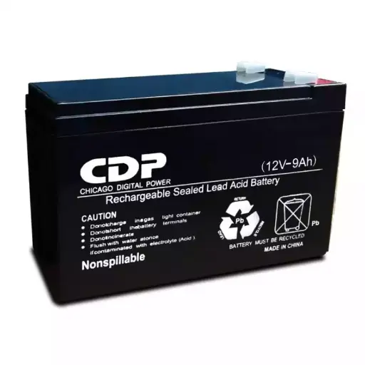 [204099] BATERIA CDP SELLADA 12V 9AH AMPER SLB12-9 ACIDO