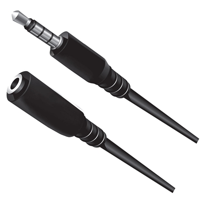 [203727] CABLE EXTENSION ARGOM AUDIO|MIC 3.5MM | M|F | 1.5MTS ARG-CB-0038