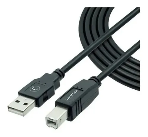 [201374] CABLE UNNO TEKNO CB4006BK IMPRESORA USB 1.8 MT