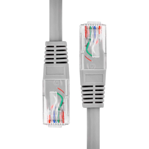 [202369] CABLE UNNO TEKNO CONEXION ETHERNET CAT 6 3M GIGABIT ETHERNET U|UTP CALIBRE 26AWG CB4306GY