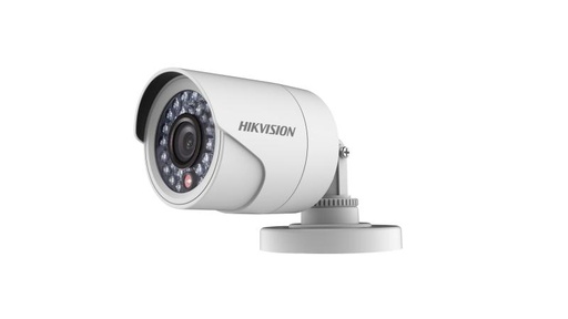 [202284] CAMARA BULLET HIKVISION DS-2CE16C0T-IRPF TURBOHD 1MP 2.8MM 720P EXTERIOR IP66 24 IR LEDS