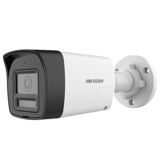 [204248] CAMARA BULLET HIKVISION DS-2CE16D0T-LXTS . 2MP 1080P 2.8MM COLORVU | AUDIO BIDIRECCIONAL | IP67 | SIRENA