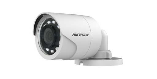 [203222] CAMARA BULLET HIKVISION DS-2CE16DOT-IRF TURBO HD 2MP 2.8MM 1080 EXTERIOR IP66DWDR PLASTICA