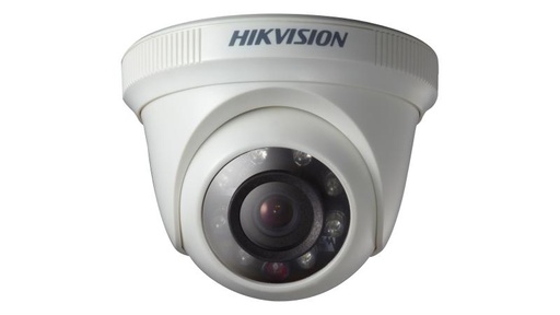 [202283] CAMARA DOMO HIKVISION DS-2CE56C0T-IRPF TURBOHD 1MP 2.8MM 720P IP66