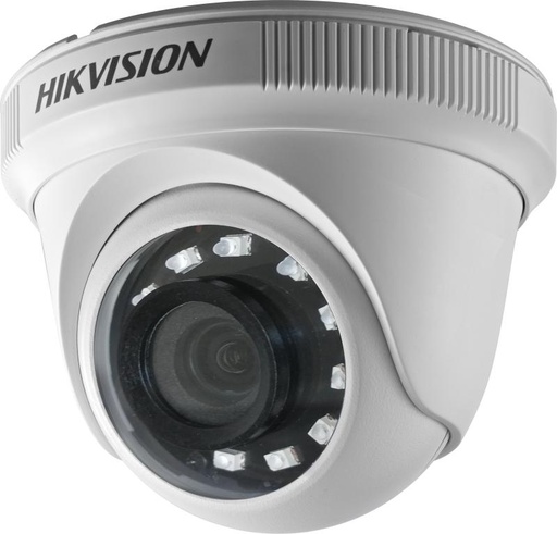 [201870] CAMARA DOMO HIKVISION DS-2CE56D0T-IRPF TURBOHD 2MP 2.8MM 1080P INTERIOR IP66 DWDR PLASTICA