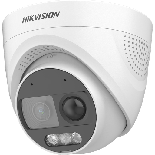 [203676] CAMARA DOMO TURBO HD DS-2CE72DF3T-PIRXOS (2.8M) 2 MP | 2.8 MM | 1080P | COLORVU + PIR 24|7 | IR 40 MTS | AUDIO | ALARMA