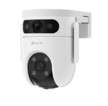 [204327] CAMARA IP EZVIZ 5MP CS-H9C-R100-8G55WKFL 2.8MM + 6MM LENTE DUAL 360º WIFI 2.4GHZ VISION NOCTURNA COLOR INDOOR|OUT