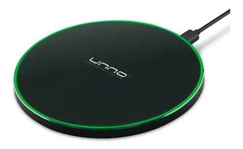 [202326] CARGADOR UNNO TEKNO INALAMBRICO PARA TELEFONO 5V|2A 9V|1.67A 10W CARGA RAPIDA PW5111BK