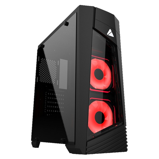 [201825] CASE AZZA GAMING CASE MID ATX 231G BLAZE PRISMA RGB FAN| SIN FUENTE