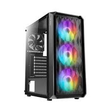 [202108] CASE GAMING ATX RJ NEGRO SIN FAN SIN FUENTE