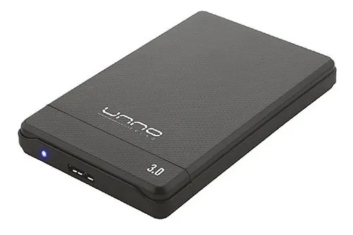 [201319] CASE PARA DISCO DURO UNNO TEKNO 2.5" SATA USB 3.0 EN3213BK