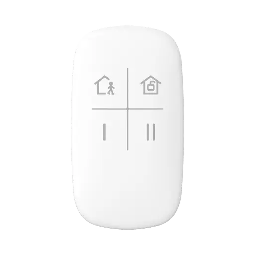 [202463] CONTROL REMOTO DS-PKF1-WB(O-STD) PARA ARMADO Y DESARMADO (AX PRO) | TECLAS CON FUNCIONES PROGRAMABLES