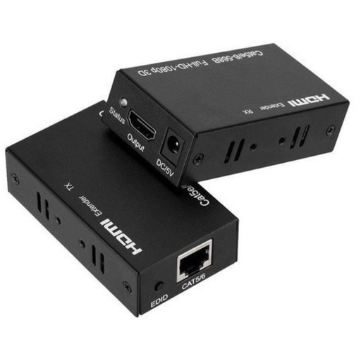 [203045] CONVERTIDOR HDMI A RJ45| FULLHD | 60 MTS USB