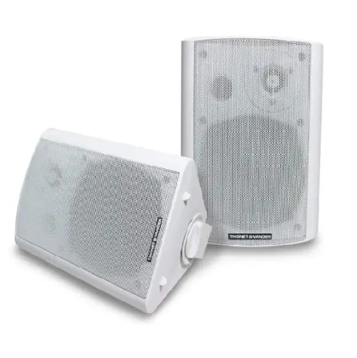 [204361] CORNETA ALTAVOZ THONET & VANDER FLECK 7 INTERIOR | EXTERIOR HK096-03550 70W RMS | 3.5MM | BLUETOOTH IPX BLANCO