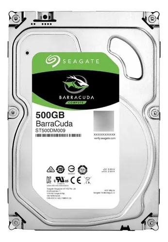 [200108] DISCO DURO 500GB SEAGATE NUEVOS 0 HORAS PARA PC
