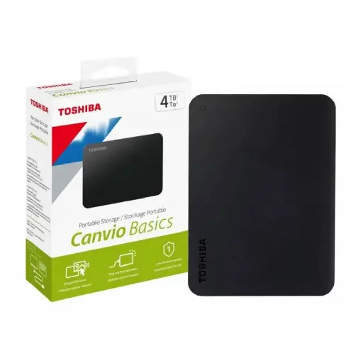 [201318] DISCO DURO EXTERNO TOSHIBA CANVIO 4TB 2.5 USB 3.0 NEGRO HDTB540XK3CA
