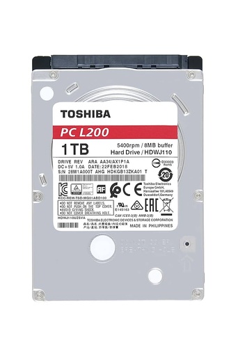 [201786] LAPTOP TOSHIBA L200 | 1TB | 2.5"